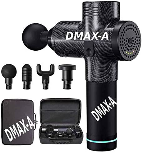 DAMAX-A LCD Display New Generation 30 Speed 24V 6 Gears Massage Gun Deep Muscle Tissue Massager
