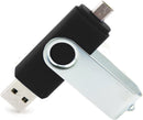 STONG 32GB USB OTG (On the Go) Flash Drive Dual Transforms Memory USB Stick 2.0 into Micro USB for Android Smartphone and Tablet