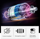 DAMAX-A LCD Display New Generation 30 Speed 24V 6 Gears Massage Gun Deep Muscle Tissue Massager