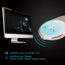 Wireless Mouse Portable Mini USB Optical 2.4G Alloy Metal Mouse Built-in Lithium Battery