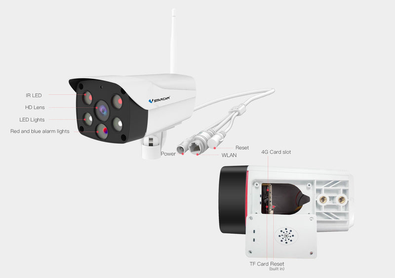 Vstarcam CG52 wireless outdoor security camera